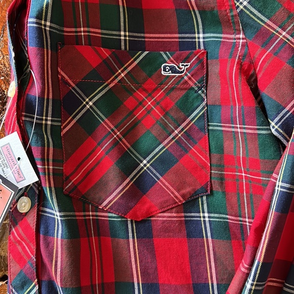 NWT Vineyard Vines plaid relaxed 0 - Picture 11 of 13